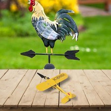 Girouette d'avion en métal