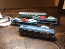 Jouef-Ho-Ref/7603e-SNCF Train Auto Couchettes BB 67001-Cie des Wagons lits-1969