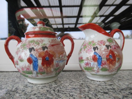 Sucrier cremier porcelaine - ,