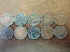 Lot 10 Pièces monnaie money