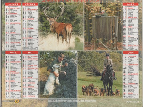 2020 calendrier des - -, postes