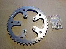 Plateau porteur 42 STRONGLIGHT Triple Intermédiaire 130/74mm 8/9/10 S V Argent