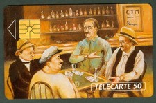TELECARTE 50 UNITES  EN 448  PARTIE CARTES  CTM  VIDE