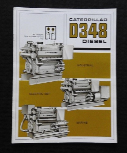 Brochure moteur diesel d348 - moteur,