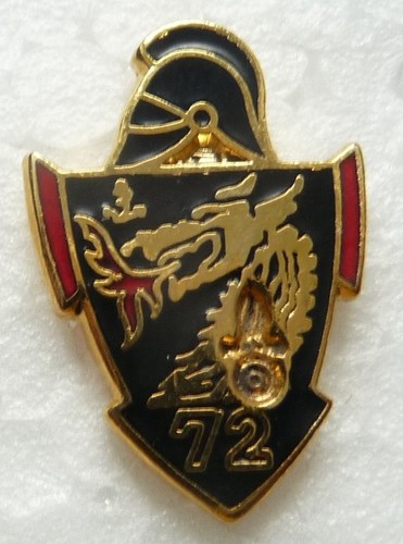 Pin militaire 72 regiment - militaire,