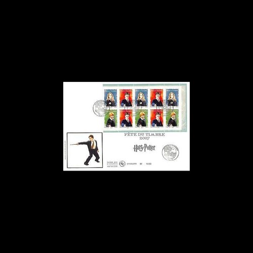 Fdc soie carnet fête du - soie,