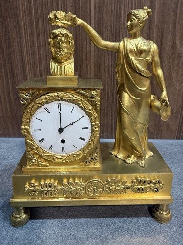 Pendule cheminée empire en - de,