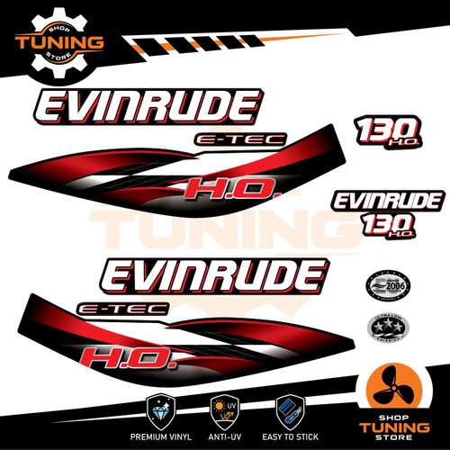 Kit autocollants pour moteur - pour,