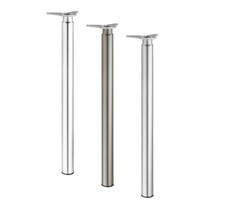 Pieds De Table Häfele Réglables En Hauteur 700-880 Mm Argent 150 Kg