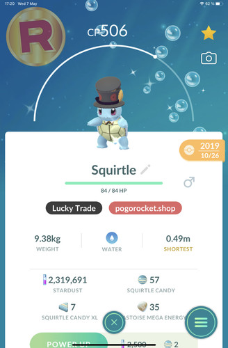 Shiny squirtle halloween - shiny,