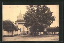 CPA Héry, L´Eglise 