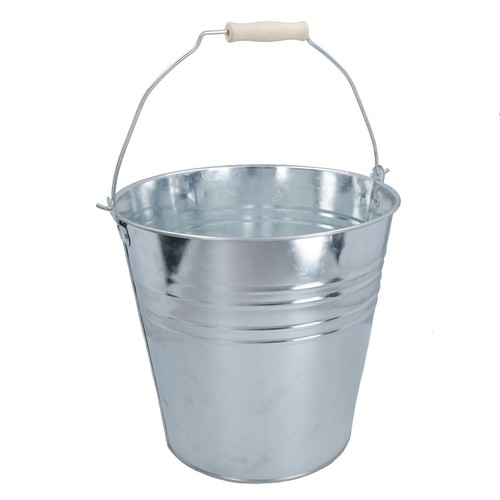 Seau métal acier galvanisé