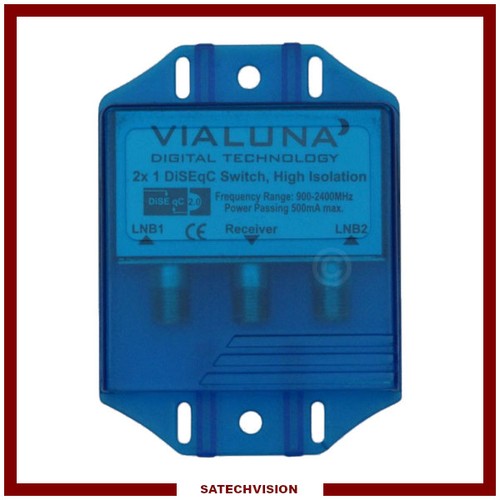Commutateur diseqc vialuna - commutateur,