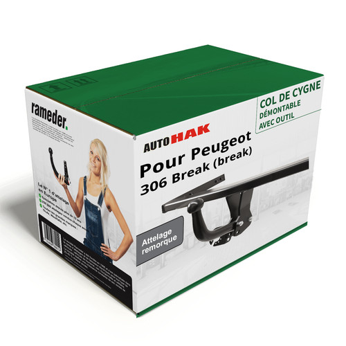Attelage pour peugeot 306 - pour,