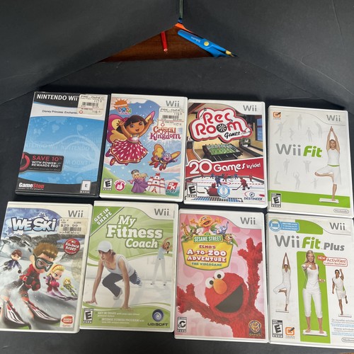 Lot wii games we ski - 8, games-