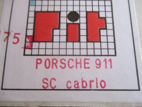 Pit porsche 911 sc - #75,