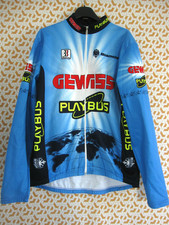 Maillot cycliste Gewiss Playbus 1996 Manche Longue vintage Bianchi - 5 / XL
