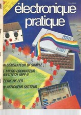 ELECTRONIQUE PRATIQUE N°66 GENERATEUR BF 20 HZ / AFFICHEUR SECTEUR / CARILLON