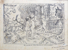 Adolphe WILLETTE dessin