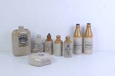 Set Bouteilles Grès Émaillé