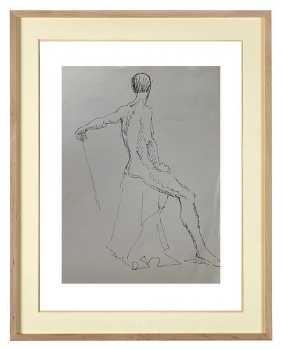 Très beau dessin - de, nu