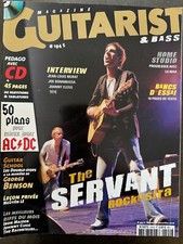 Magazine Guitarist & bass n°194, The Servant, Johnny Clegg, Joe Bonamassa, Tété