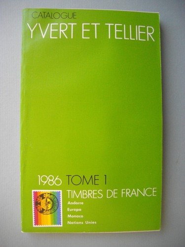 Ancien catalogue cotation - , de