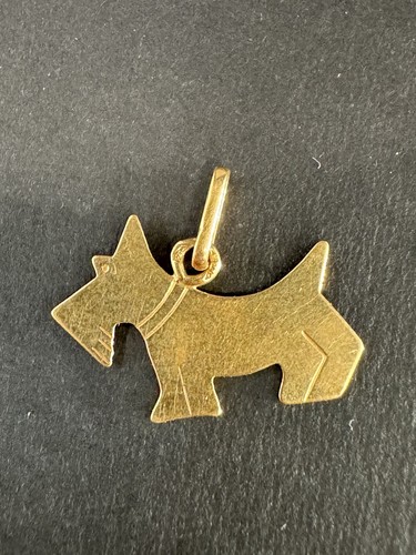Pendentif chien 750 1000 - pendentif, 750/1000