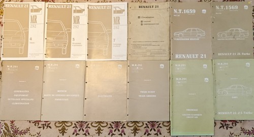 R21 turbo catalogue renault - 2l,