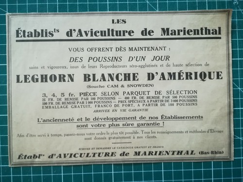 170 publicité ancienne - publicité, 1920
