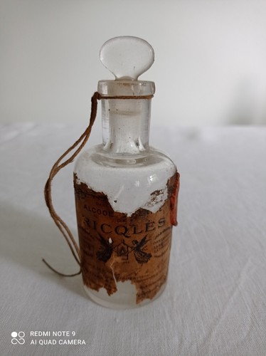 Ancien flacon alcool - ancien,