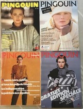 Lot de 4 catalogues Pingouin 39/76/90/100