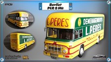 1/43 Berliet PLR 8 MU  Fourgon déménagements L. PÈRÈS  comme neuf   IXO Hachette