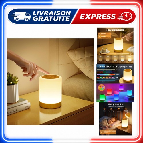 Lampe chevet tactile led - chevet,