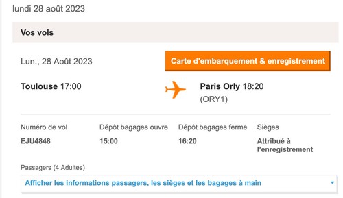 Billets avion toulouse - billets,