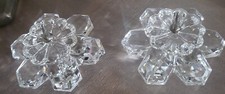 Swarovski paire bougeoirs - paire,