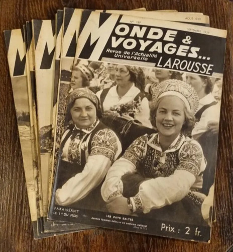 Lot revues année - de,