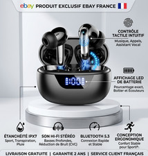 écouteurs sans fil bluetooth - Écouteurs,
