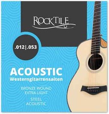 Corde de Guitare Folk Acoustique Western 12-53 finition avec Ball Ends