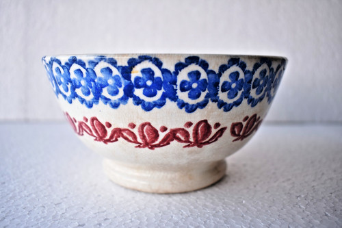 Vase sur pied faïence - pied,