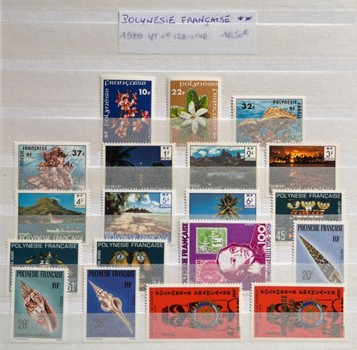 Timbres polynesie francaise - polynesie,