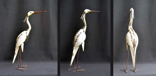 Heron métal recyclé - recyclÉ,