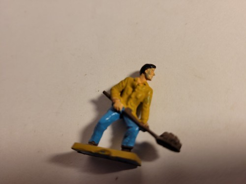 Figurine agricuteur avec une - figurine,