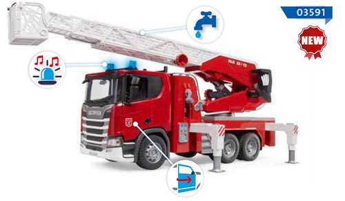 Bruder camion de pompier - camion,