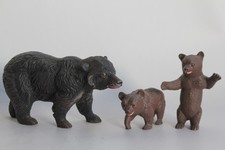 Ours Oursons Elastolin Hausser composition Jouet (65731)