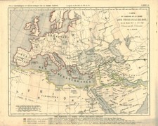 Gravure ancienne carte