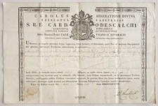 Certificat d'authenticité de