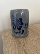 Chope À Bière en Grès Bleu