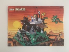 Lego 6082 Notice De Montage Instruction Manual Château Vintage 