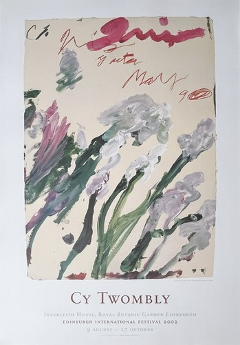 Twombly affiche - cy,